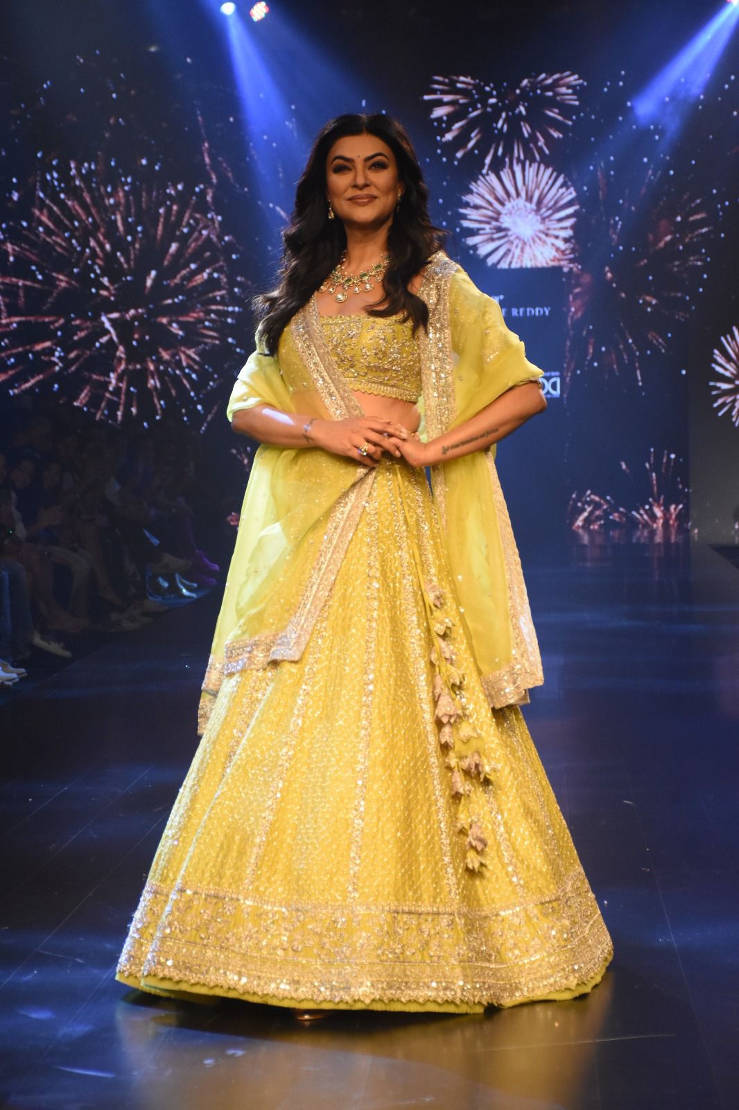 Lakmé Fashion Week x FDCI Day 3 Rashmika Mandanna Zeenat Aman