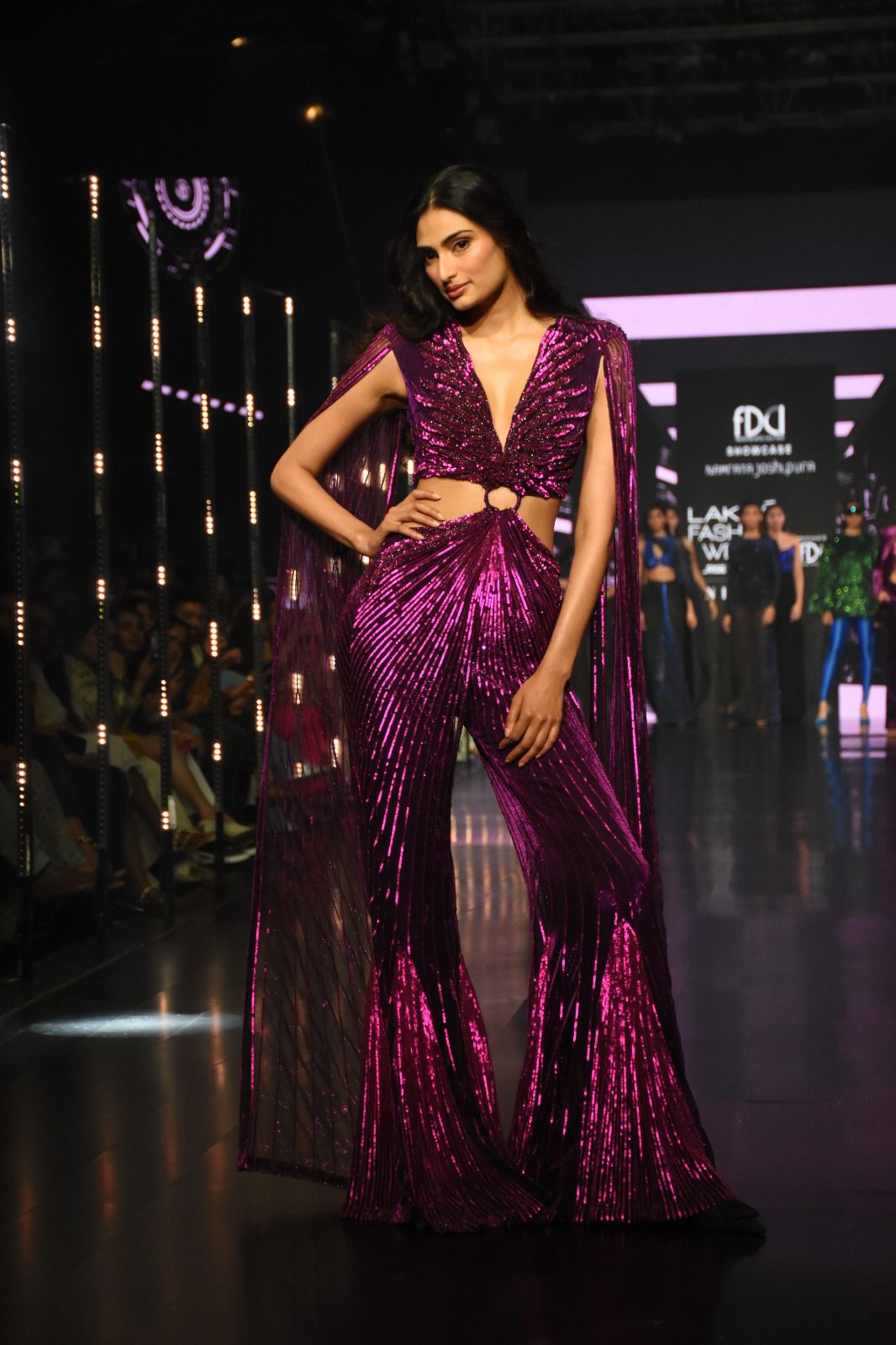 Lakmé Fashion Week x FDCI Day 3 Rashmika Mandanna Zeenat Aman