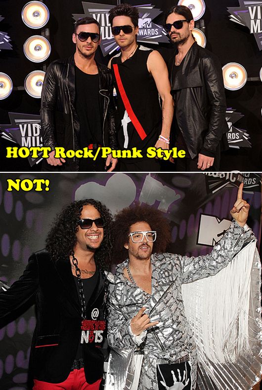 30 seconds to Mars and LMFAO