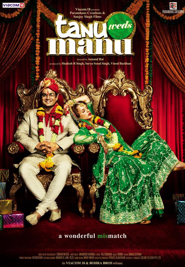 Madhavan and Kangana Ranaut in Tanu Weds Manu
