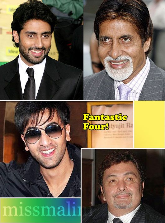 Abhishek & Amitabh Bachchan, Rishi & Ranbir Kapoor
