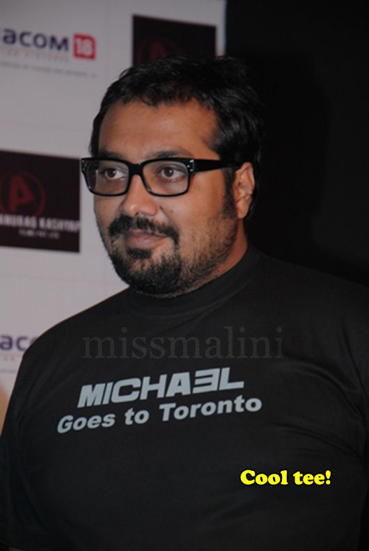 Anuraj Kashyap at the unveiling of the first look Michael