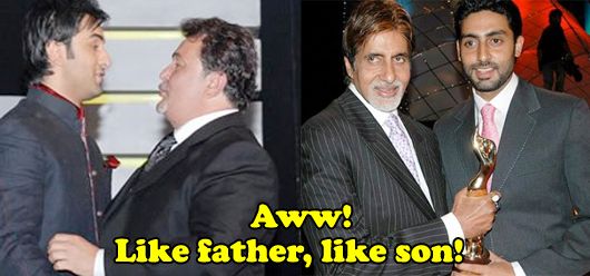 Bollywood Father-Son Duos!
