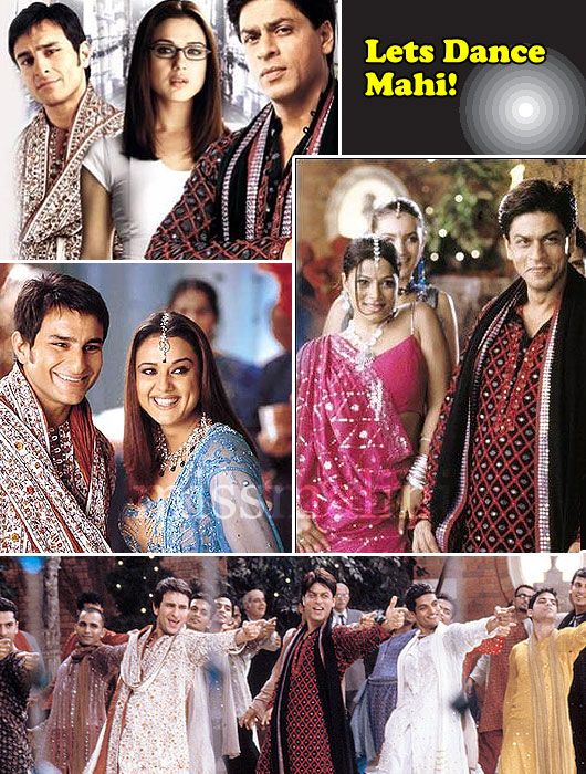 Shah Rukh Khan, Preity Zinta & Saif Ali Khan In Mahi Ve