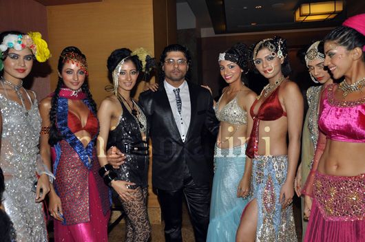 Riyaz Gangji With the Models