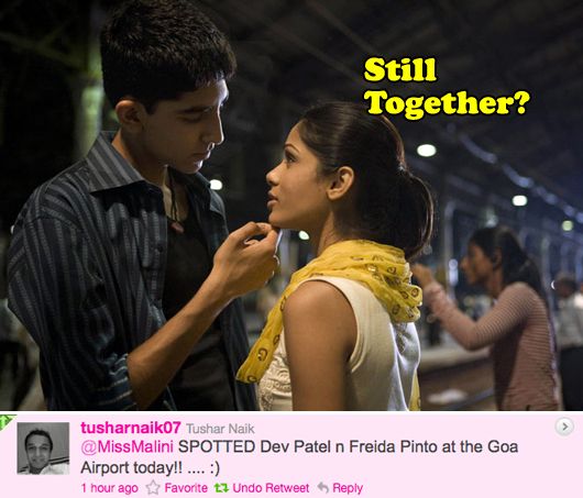 Slumdog Sweethearts Spotted in Goa? *TWHS.