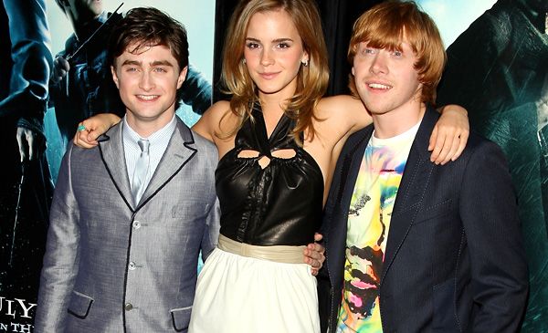 Daniel Radcliffe, Emma Watson and Rupert Grint | photo courtesy: mtv.com