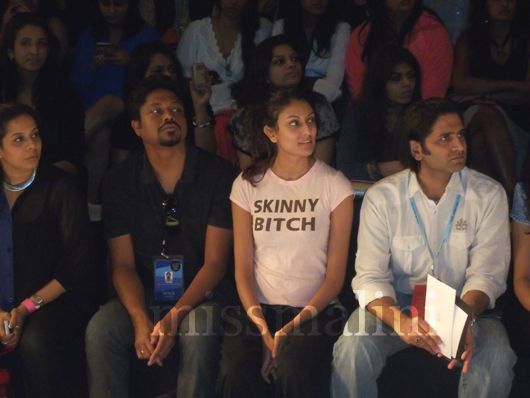Skinny Bitch Spotted in the Front Row at Lakme Fashion Week in Mumbai