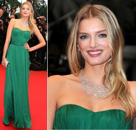 Lily Donaldson at the premiere of "Cosmopolis" (Photo courtesy | Chopard)
