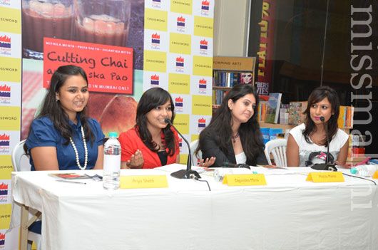 The MissMalini quizzing the girls about the book