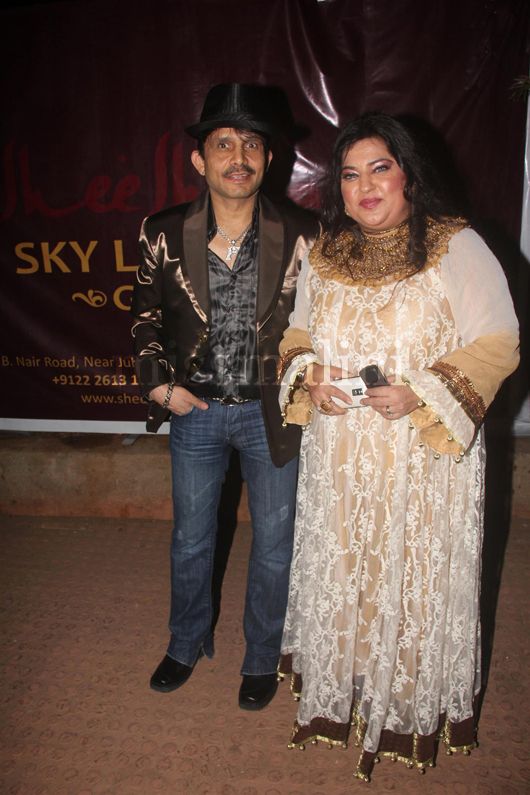 Kamal R. Khan (aka: KRK) with Dolly Bindra