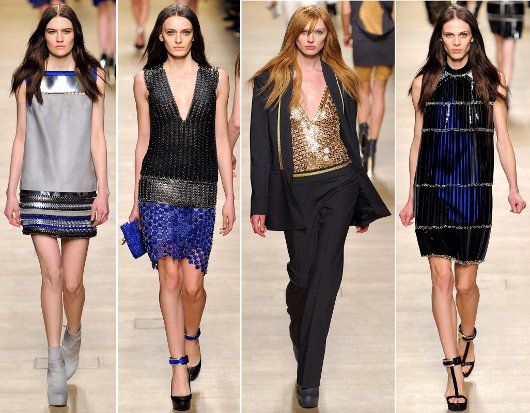 Just some of the lust-worthy numbers from Paco Rabanne's A/W'12 collection