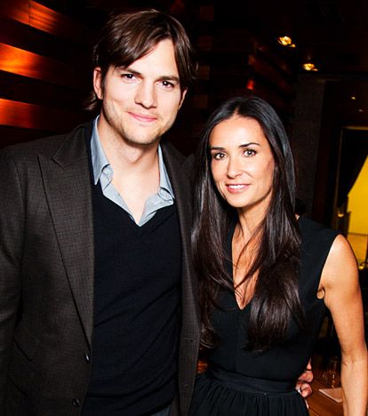 Ashton Kutcher & Demi Moore in happier times | photo courtesy: Victor Boyko/GC/Getty