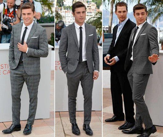 Zac Efron looking well spiffy at the photocall of "Paperboy"