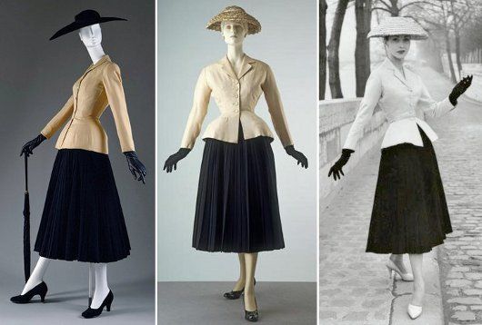 The iconic Christian Dior 'Bar' jacket...