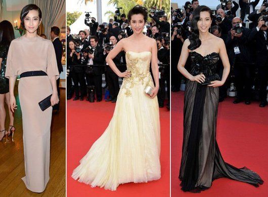 Li Bingbing at the 2012 Cannes Film Festival (Photo courtesy | Gucci/Getty Images)