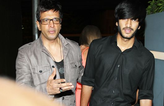 Javed Jafferi with son, Meezan