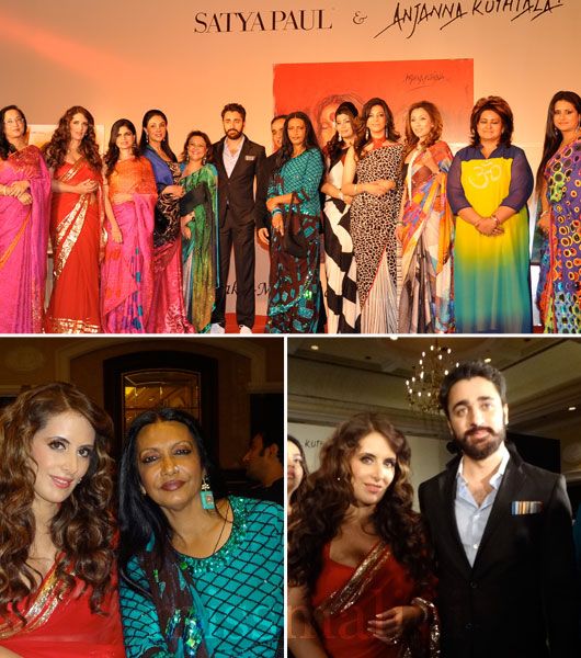 Imran Khan with the ladies, Pria Kataria Puri & Anjanna Kuthiala