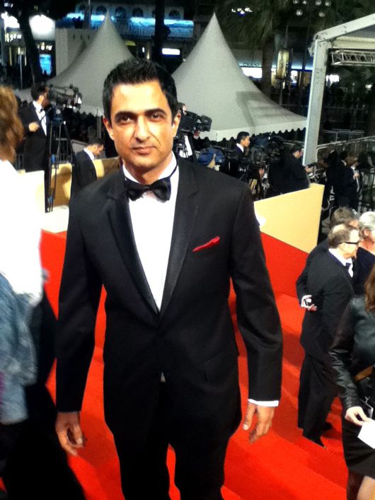 Sanjay Suri at the red carpet of "The Angel's Share"