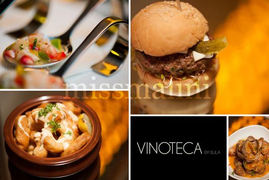 Food from Vinoteca by Sula