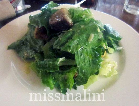 Caesar Salad with Anchovies
