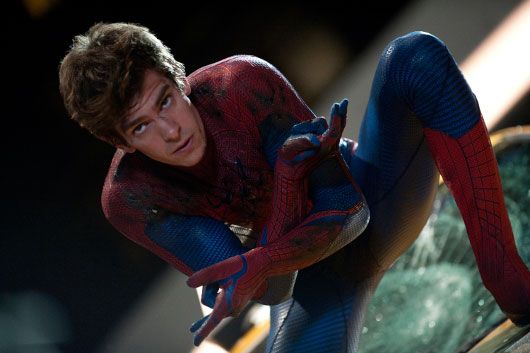 Andrew Garfield as The Amazing Spider-man