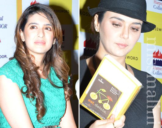 Pooja Makhija, Preity checks out the back of the book