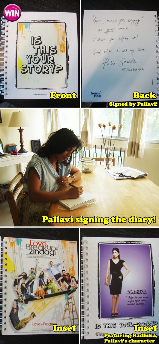 Win this LBZ Diary Signed by Pallavi!
