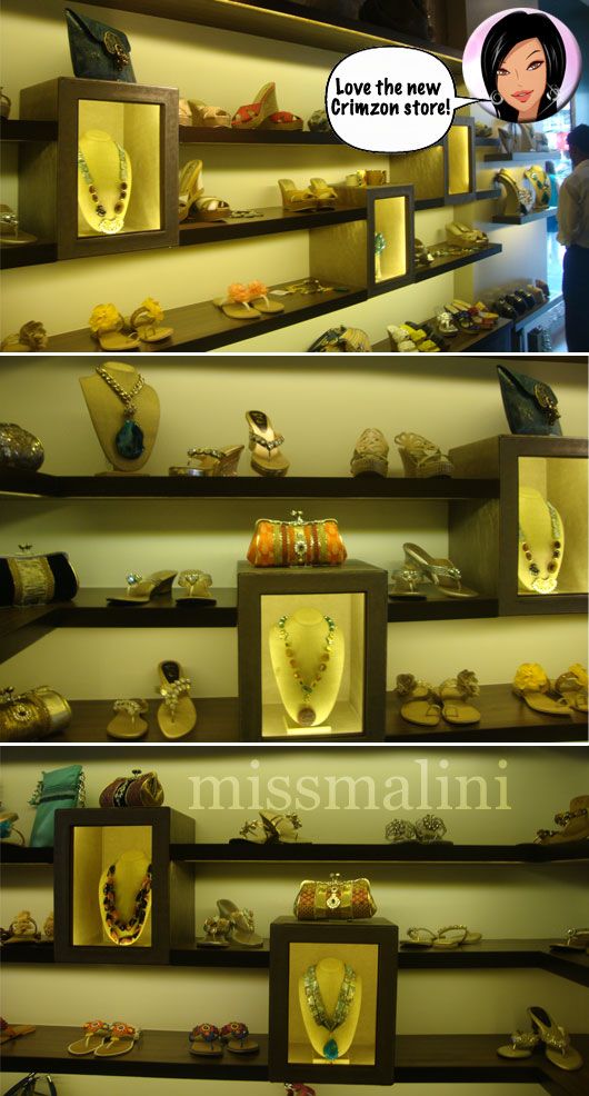 Inside the new Crimzon store in Juhu