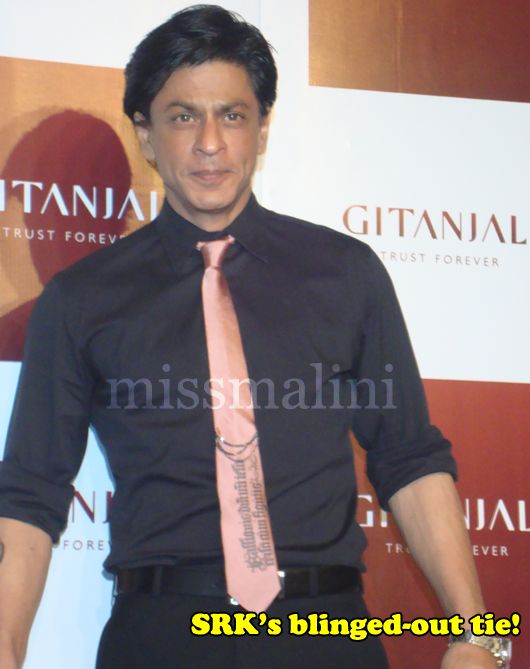 At The Jawan Press Conference, Shah Rukh Khan In A Buckled Suit