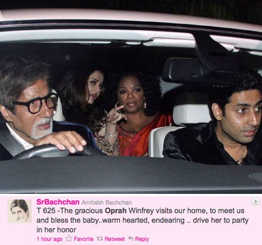 The Bachchan's and Oprah
