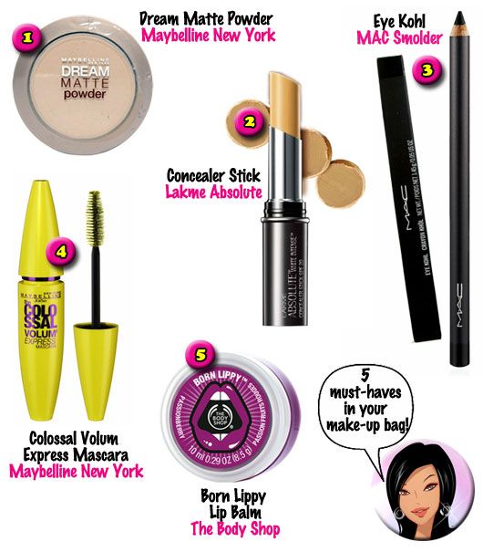 5 Must-Haves in My Make-up Bag