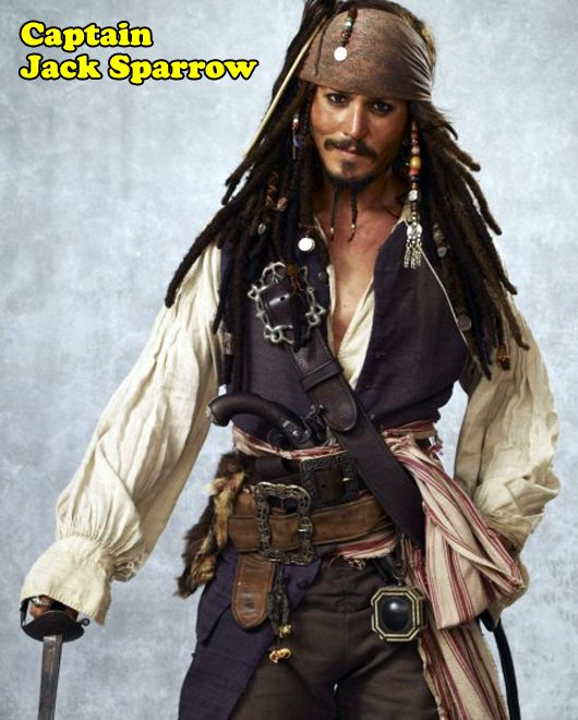 Captain Jack Sparrow (Photo Courtesy | photos.fansshare)