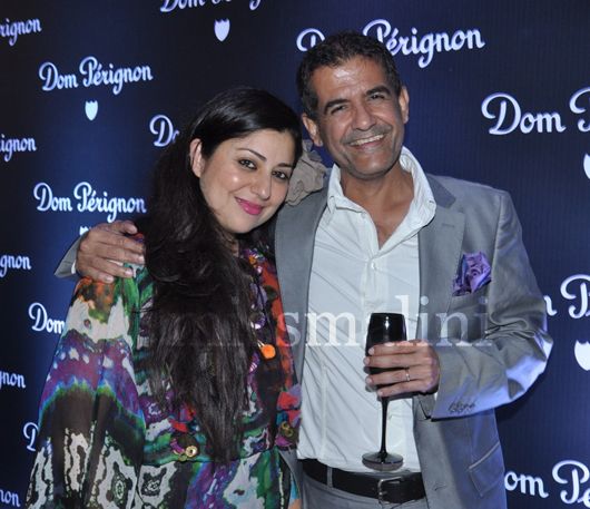 AD Singh with wife Sabina
