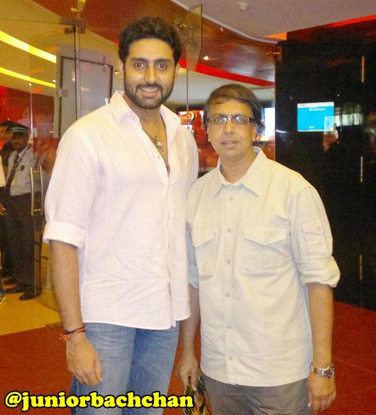 Abhishek Bachchan and director Ananth Mahadevan Abhishek Bachchan and director Ananth Mahadevan