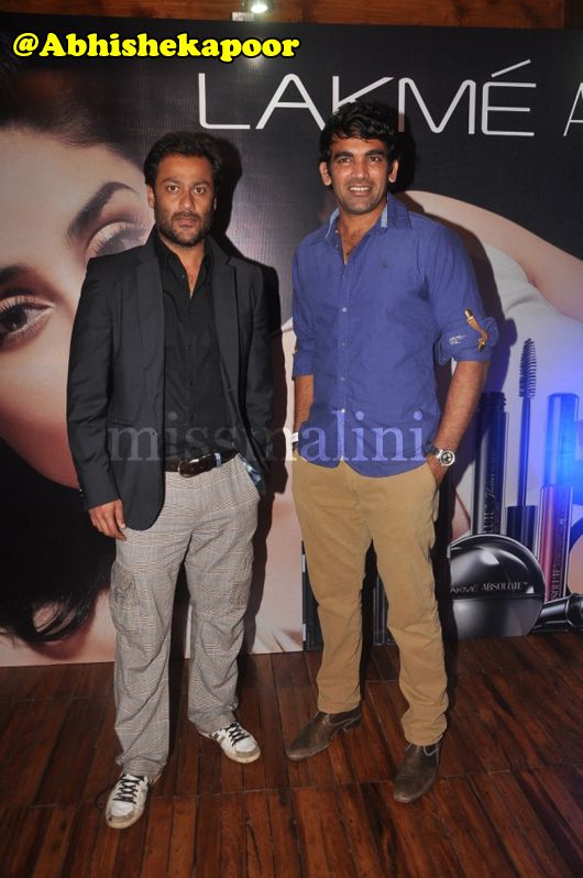 Director Abhishek Kapoor and Cricketer Zaheer Khan