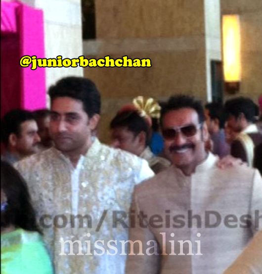 Abhishek Bachchan with Ajay Devgn