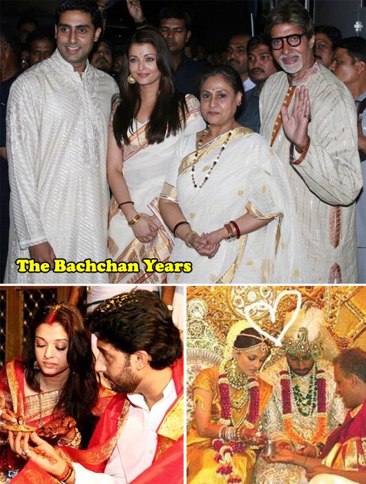 Aishwarya Rai & Abhishek Bachchan, Amitabh & Jaya Bachchan