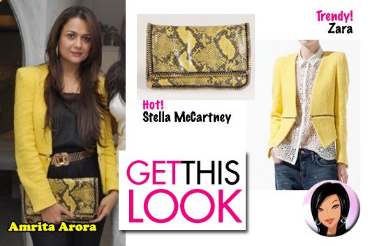 Get This Look: Amrita Arora in Zara
