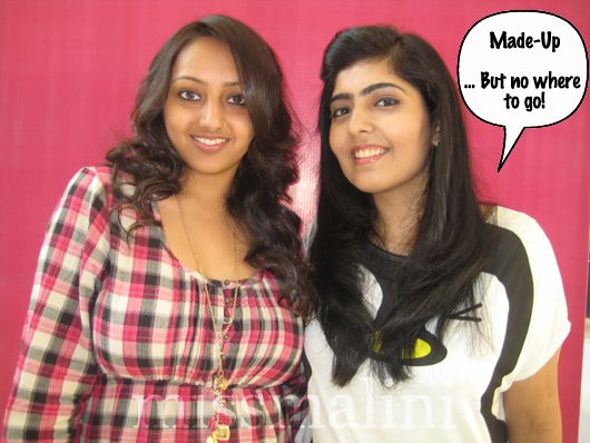 Amruta and Rashmi after make-up