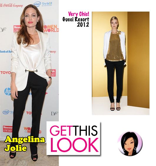 Get This Look: Angelina Jolie in Gucci | MissMalini