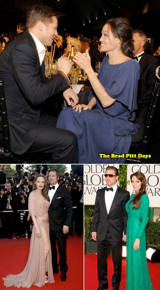 Angelina Jolie and Brad pitt