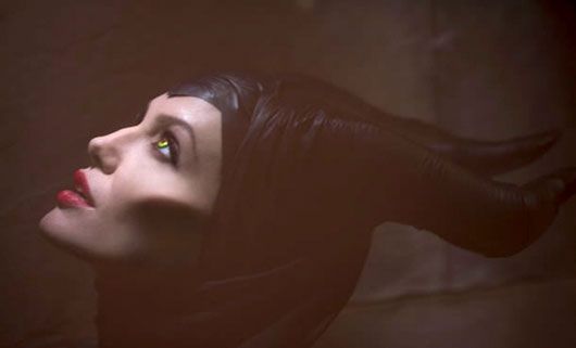 First Look: Angelina Jolie as the Evil Witch in Disney’s Maleficent