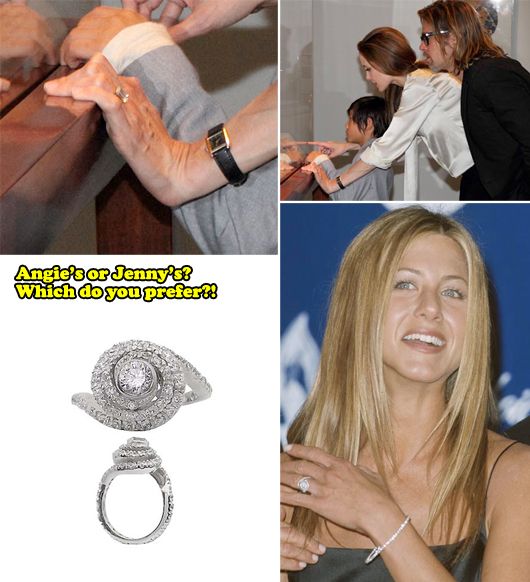 Engagement Ring WAR! Angelina Jolie or Ex-Wife Jennifer Aniston?