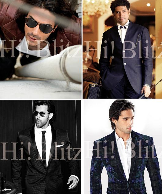 Arjun Rampal, Farhan Akhtar, Hritik Roshan and Sidhartha Mallya