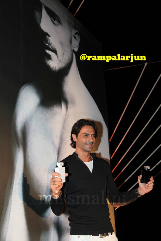 Arjun Rampal at the launch of his signature perfume, Alive