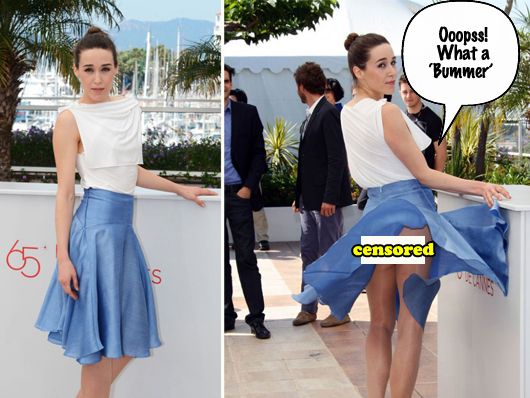Shocking! Albanian Actress, Arta Dobroshi’s Wardrobe Malfunction in Cannes