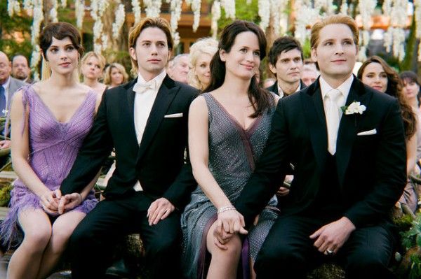 The Cullens at the wedding