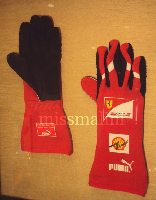 Autographed gloves by Alonso, are also up for auction