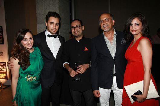 Avantika Khan, Imran Khan, Che Kurrien, Alex Kuruvilla (MD of Conde Nast India) and Rhea Saran at the GQ Best Dressed Event